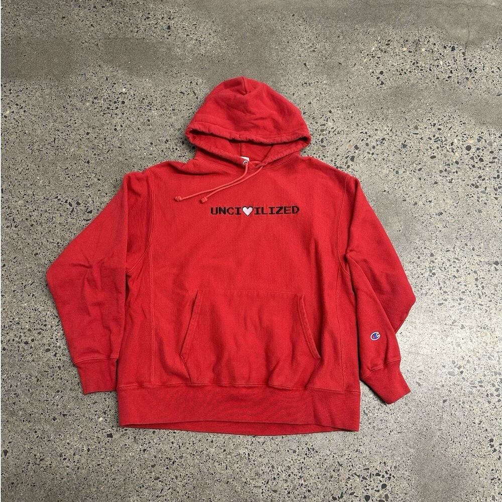 Uncivilized Mr Foamer Simpson Valentine’s Day Champion Hoodie - Size XL